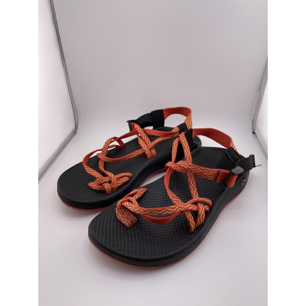 Chaco Sandals Womens Size 9 Black Red ZX/1 Classic Vibram Sole Hiking Outdoor